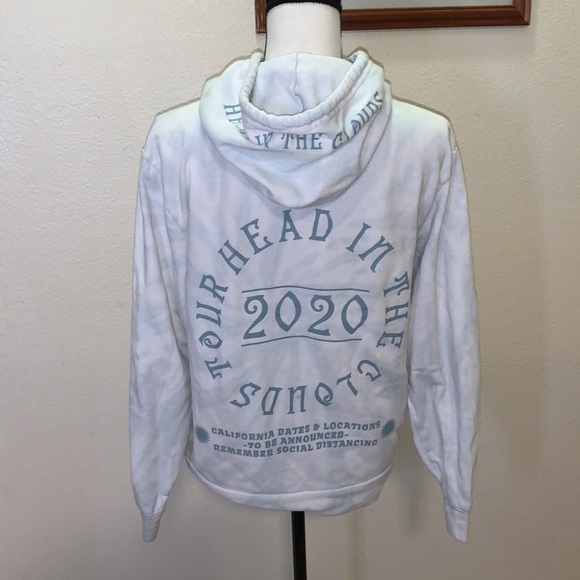 Fifth Sun tour 2020 Tie dye head in the clouds Sweatshirt - Picture 4 of 6